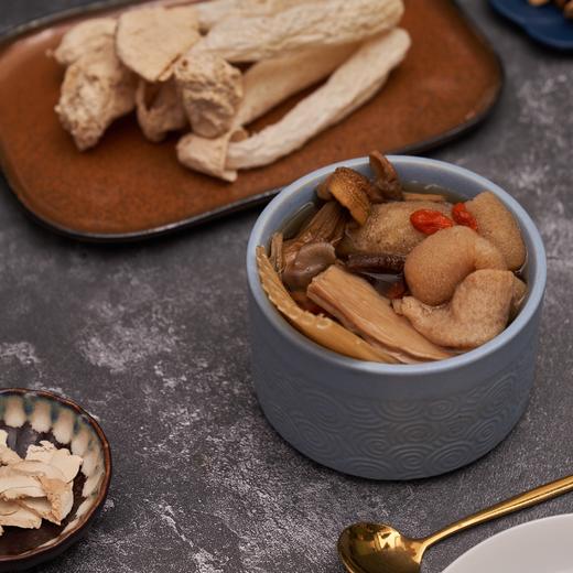 【已下架】春回盏 鹿茸菌竹荪鱼骨/西洋菜玉竹陈胗/霸王花玉竹螺片/青橄榄响螺菜干汤包*3包[福利品] 商品图1