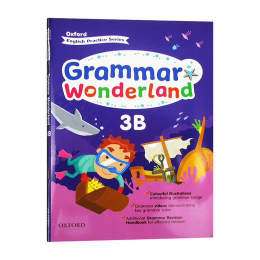 牛津小学英语语法练习册三年级下学期 英文原版 Oxford Grammar Wonderland 3B 英文版 正版进口原版英语书籍 OUP Oxford 商品图0