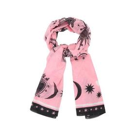 【国内现货】Alexander McQueen/亚历山大麦昆 2021款 女士棉质围巾披肩 665646 3624Q