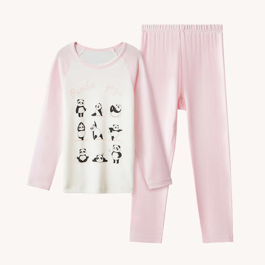 松山棉店女童熊猫套装146-004492 商品图4