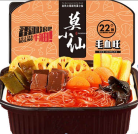 莫小仙自热火锅毛血旺340g