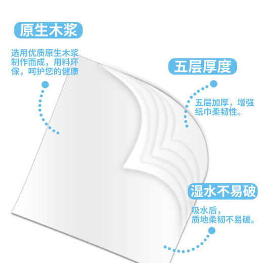 【小卷纸！12卷装】原生木桨可湿水加厚装卷纸餐巾纸 居家日用 清洁工具纸巾卫生纸擦手纸厕纸便利装 商品图3
