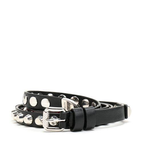 【现货秒发】PRADA/普拉达 女士牛皮铆钉装饰针扣式皮带腰带 1CM178 2AWV 商品图0
