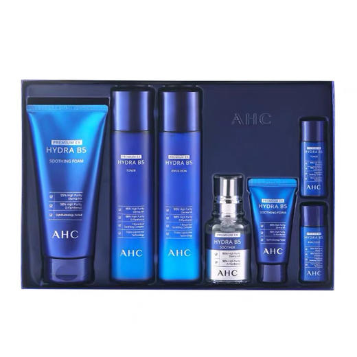 韩国AHC玻尿酸B5水乳7件套 商品图1