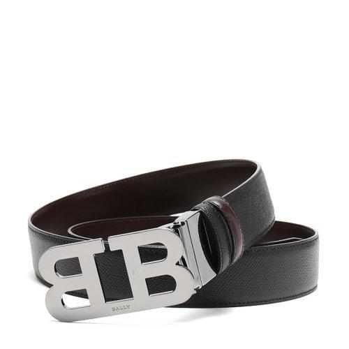 【现货秒发】BALLY/巴利 男士皮质板扣式双面皮带腰带 MIRROR B 35 M 商品图0