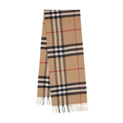 BURBERRY/博柏利 男女通用款 羊绒 围巾 经典色 80181731 商品图1