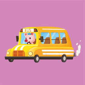 1阶-动物交通：巴士