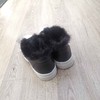 微瑕疵轻微色差，bb402冬季牛皮绒里板鞋兔毛边女棉鞋 商品缩略图6