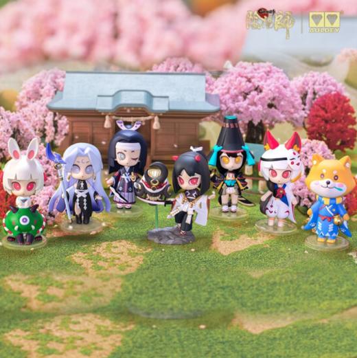 网易阴阳师游戏周边现世奇趣盒蛋盲盒Q版公仔（第①②③弹）奥迪双钻（AULDEY） 商品图1