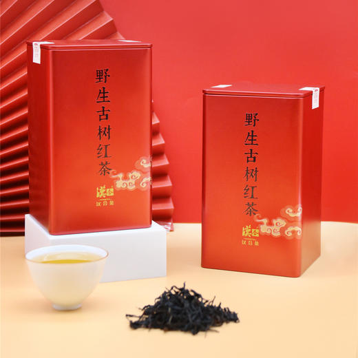 汉合茶叶 更好喝的野生古树红茶 伴着原始森林的味道 2025年 特级 100g 商品图1