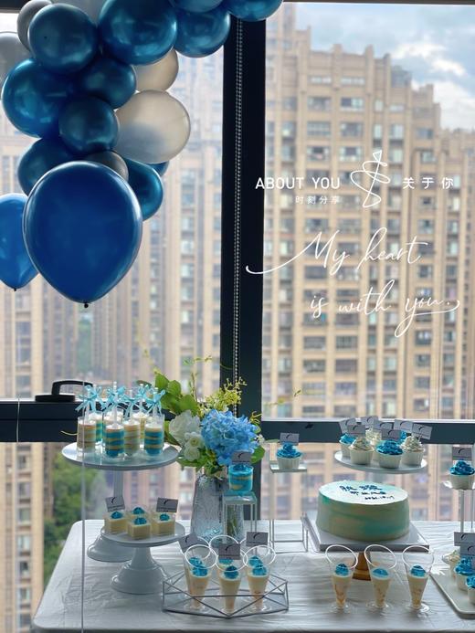 蓝色系开业甜品台   （具体搭配价格私信） 商品图2