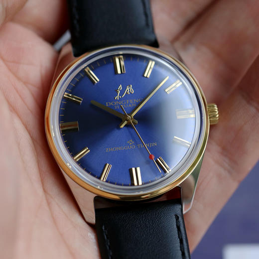 海鸥Seagull东风经典复古自动机械手表礼盒套装男士38mm皮带防水 商品图2