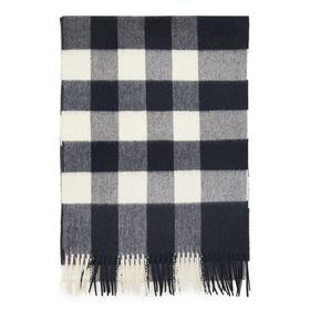 【现货秒发】BURBERRY/博柏利 中性款山羊绒格纹围巾 80155531