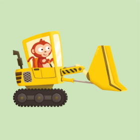 1阶-动物交通：推土机