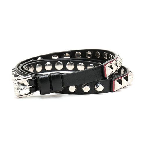 【现货秒发】PRADA/普拉达 女士牛皮铆钉装饰针扣式皮带腰带 1CM178 2AWV 商品图1