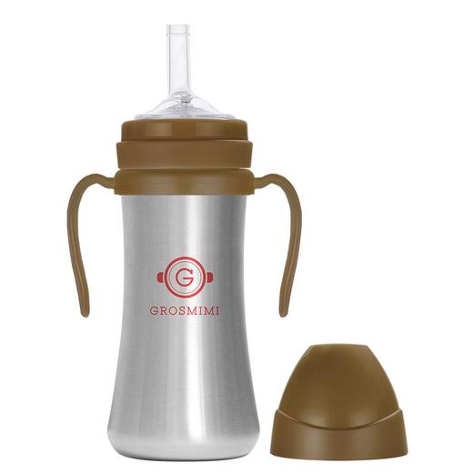 【双十一特价】格罗咪咪GROSMIMI宝宝不锈钢吸管杯200ml【特别精选】 商品图5