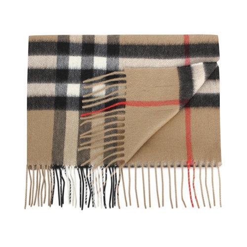 BURBERRY/博柏利 男女通用款 羊绒 围巾 经典色 80181731 商品图2