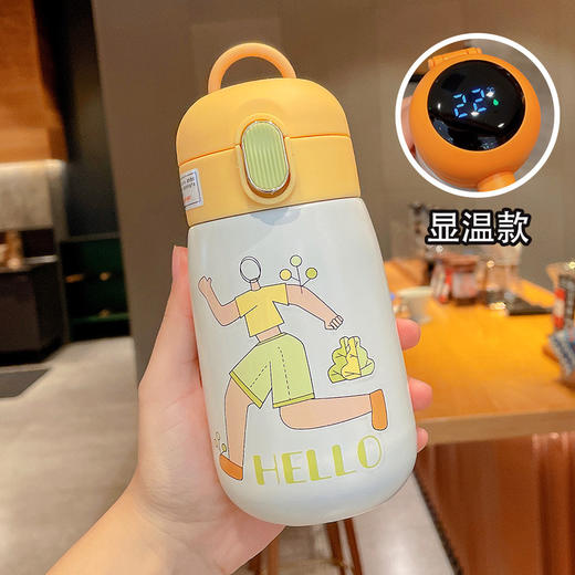 少女心可爱韩版保温杯 学生男儿童便携餐饮用具卡通喝水杯子 商品图5