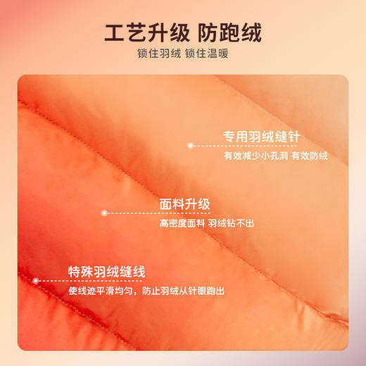 【童装连帽渐变色羽绒服】21年男童90白鹅绒羽绒服潮流渐变色保暖外套 商品图2