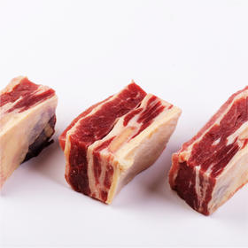 草原黄膘牛排段1000g袋装