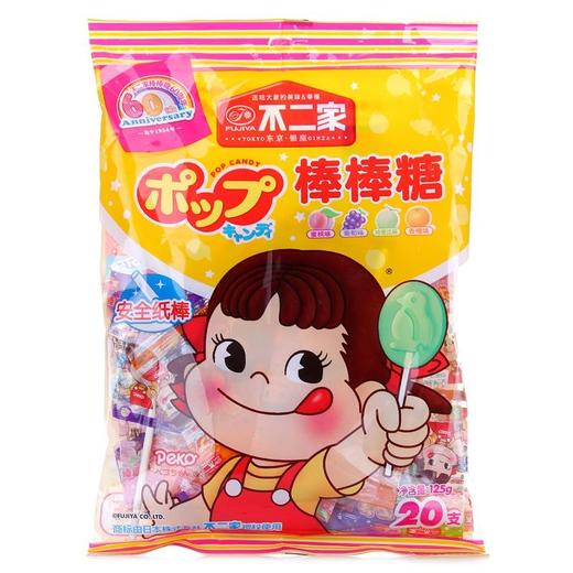 不二家水果棒糖125g 商品图0