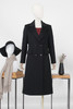 FOCALS福柯斯冬季新款修身中长款双排扣羊毛大衣外套FYBDK797N1 商品缩略图5