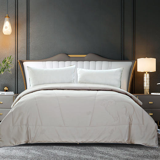 鑫缘 全棉提花澳洲羊毛被 BTM0920/ BTM1820 商品图0