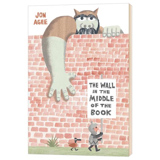 看 书中间有堵墙 英文原版绘本 The Wall in the Middle of the Book 2020年博洛尼亚童书提名奖 英文版进口原版英语儿童图画书 商品图1