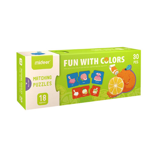 T 弥鹿mideer颜色认知配对拼图 商品图0