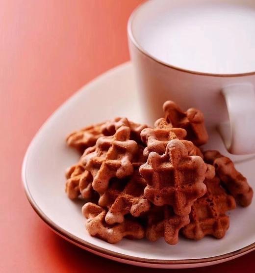 藤野制菓华夫迷你松饼180g巧克力华夫薄脆饼干浓浓巧克力点心 商品图4