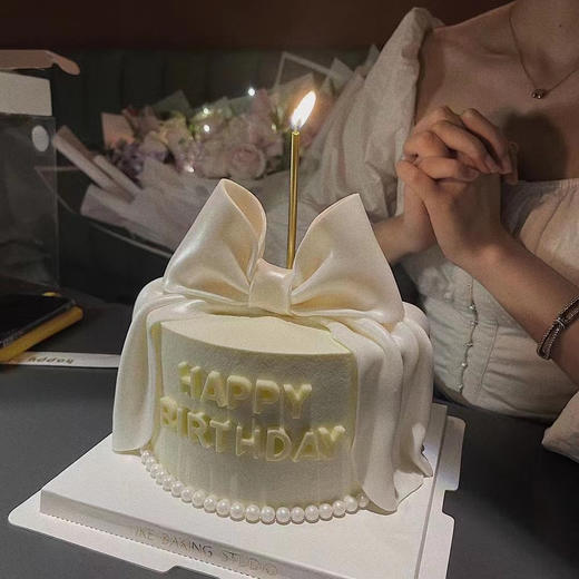 小白蝴蝶结 商品图1