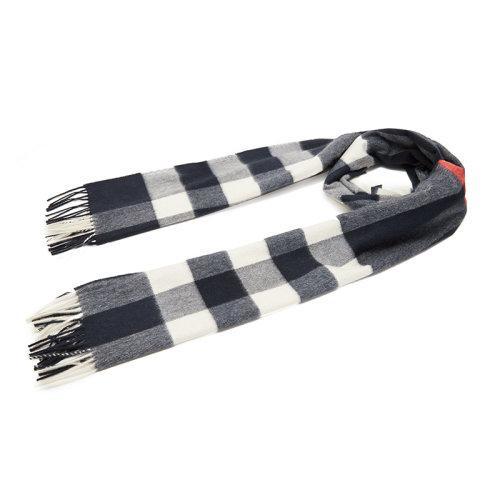 【现货秒发】BURBERRY/博柏利 中性款山羊绒格纹围巾 80155531 商品图2