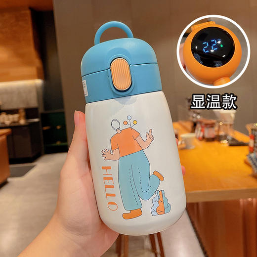 少女心可爱韩版保温杯 学生男儿童便携餐饮用具卡通喝水杯子 商品图11