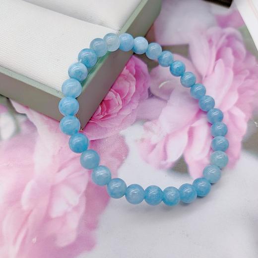 海蓝宝单圈手串 商品图2