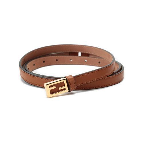 【国内现货】FENDI/芬迪 2021款 女士牛皮板扣式双绕式皮带腰带 8C0637 AAIW 商品图5