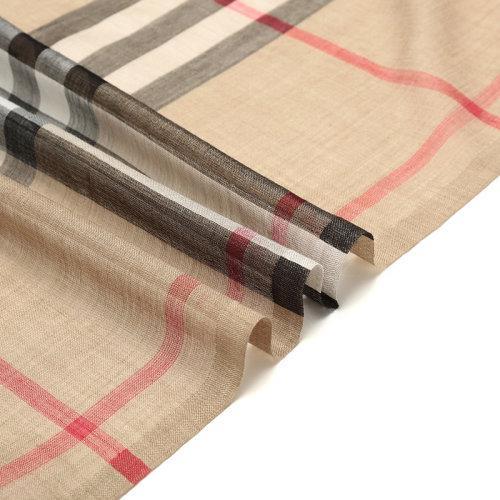【现货秒发】BURBERRY/博柏利 男女通用款绵羊毛/桑蚕丝围巾丝巾 80184681 商品图4