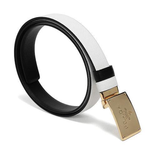 【现货秒发】PRADA/普拉达 女士腰带 牛皮板扣式双面皮带 1CC375 2CJO F0G3Z 商品图2