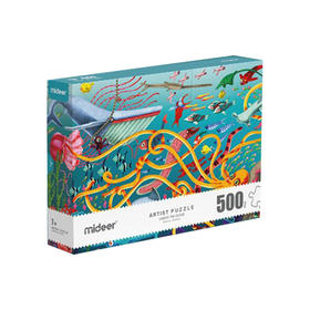 弥鹿mideer艺术家礼盒拼图-深海之下