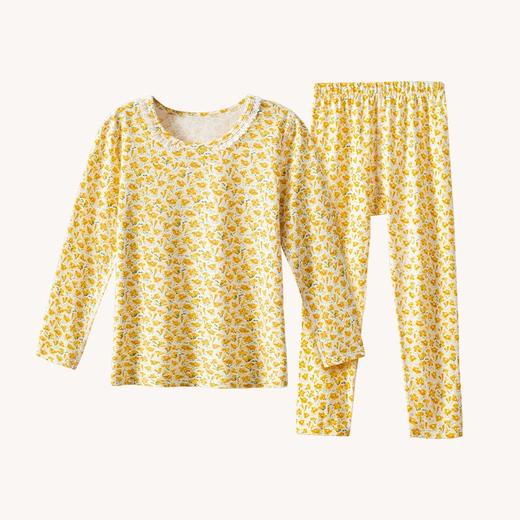松山棉店女童棉莫碎花套装136-004508 商品图0