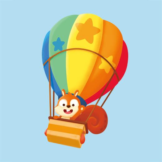 1阶-动物交通：热气球 商品图0