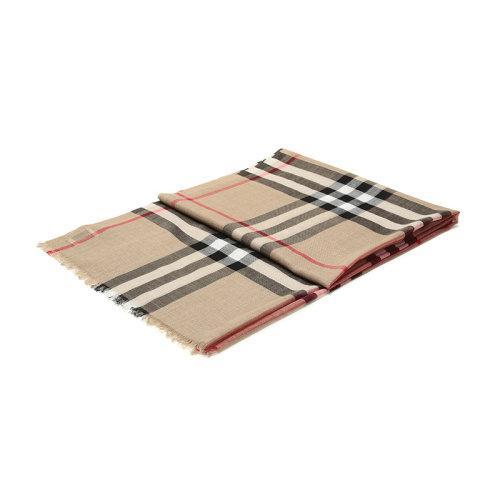 【现货秒发】BURBERRY/博柏利 男女通用款绵羊毛/桑蚕丝围巾丝巾 80184681 商品图3