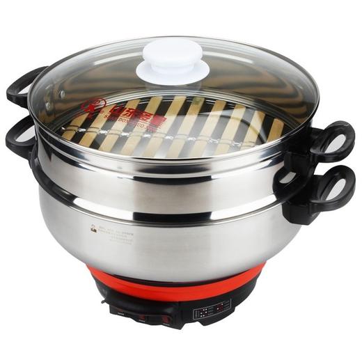 电饭煲炒菜煮饭一体锅多功能电热锅家用宿舍煮面锅小电锅2-4人蒸 商品图1