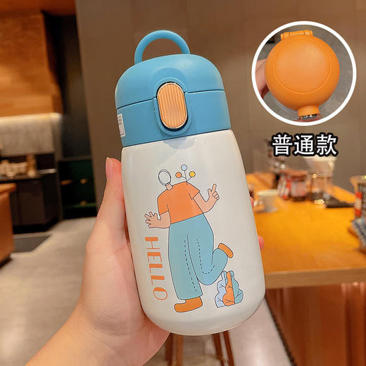 少女心可爱韩版保温杯 学生男儿童便携餐饮用具卡通喝水杯子 商品图9