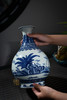 涂杏花：青花石竹芭蕉纹玉壶春瓶 商品缩略图2