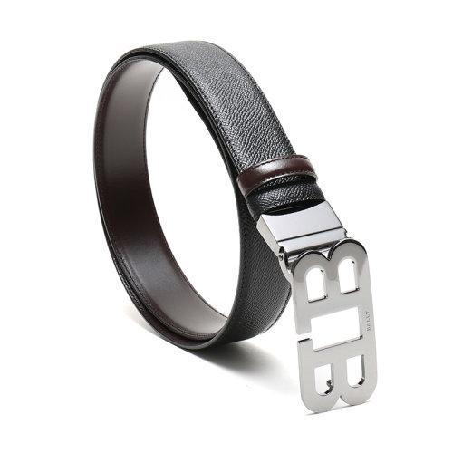 【现货秒发】BALLY/巴利 男士皮质板扣式双面皮带腰带 MIRROR B 35 M 商品图2