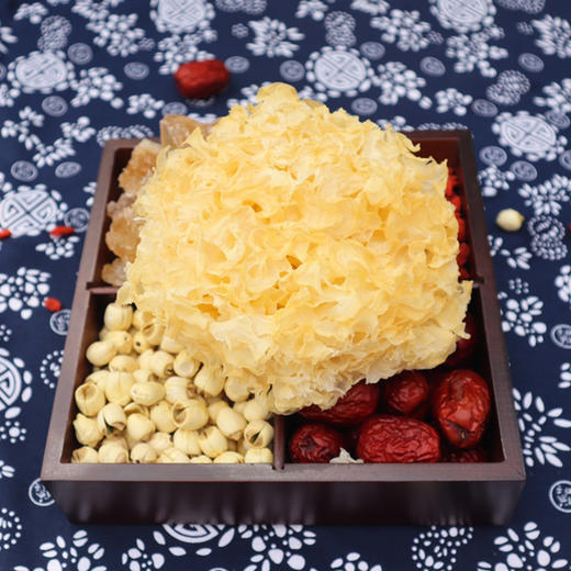 【胶质满满】古田干银耳 清香自然 自然烘烤 泡发率高 软糯多胶 让生活有滋有味 商品图0