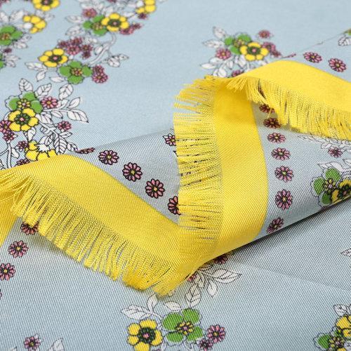 【国内现货】Tory Burch/汤丽柏琦 2021款 TB围巾 女士桑蚕丝方巾丝巾围巾 77331 商品图4