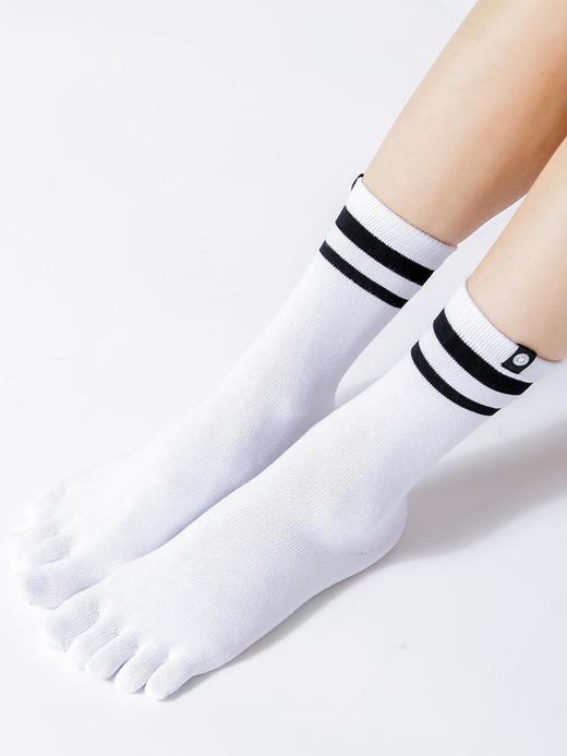 aumnie | 及膝长筒防滑专业普拉提瑜伽袜 KNEE HIGH FULL TOE YOGA SOCKS 商品图4