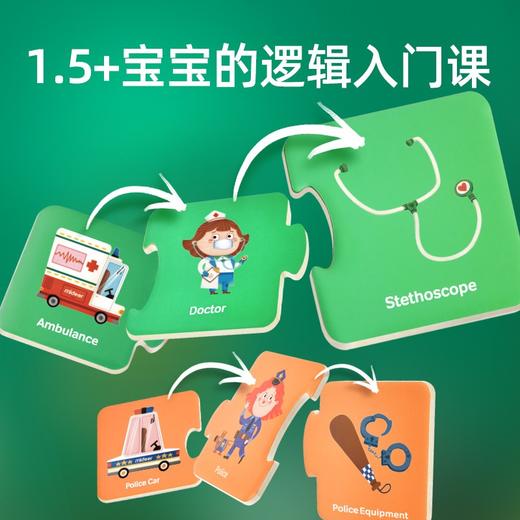 T 弥鹿mideer颜色认知配对拼图 商品图2