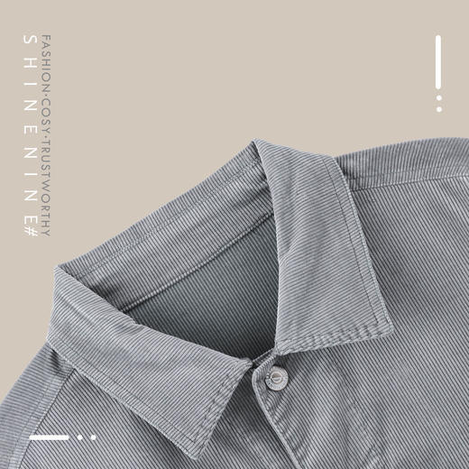 3J0132灯芯绒短款夹克 商品图5